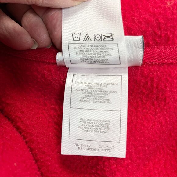 Disneyland‎ Resort Fleece Jacket Womens Medium Mickey Mouse Classic Embroidered - Picture 8 of 8